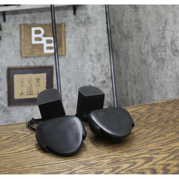 Steve Madden Womens Caden Heeled Sandal CADE07S1 Black Leather 9M - Picture 5 of 13